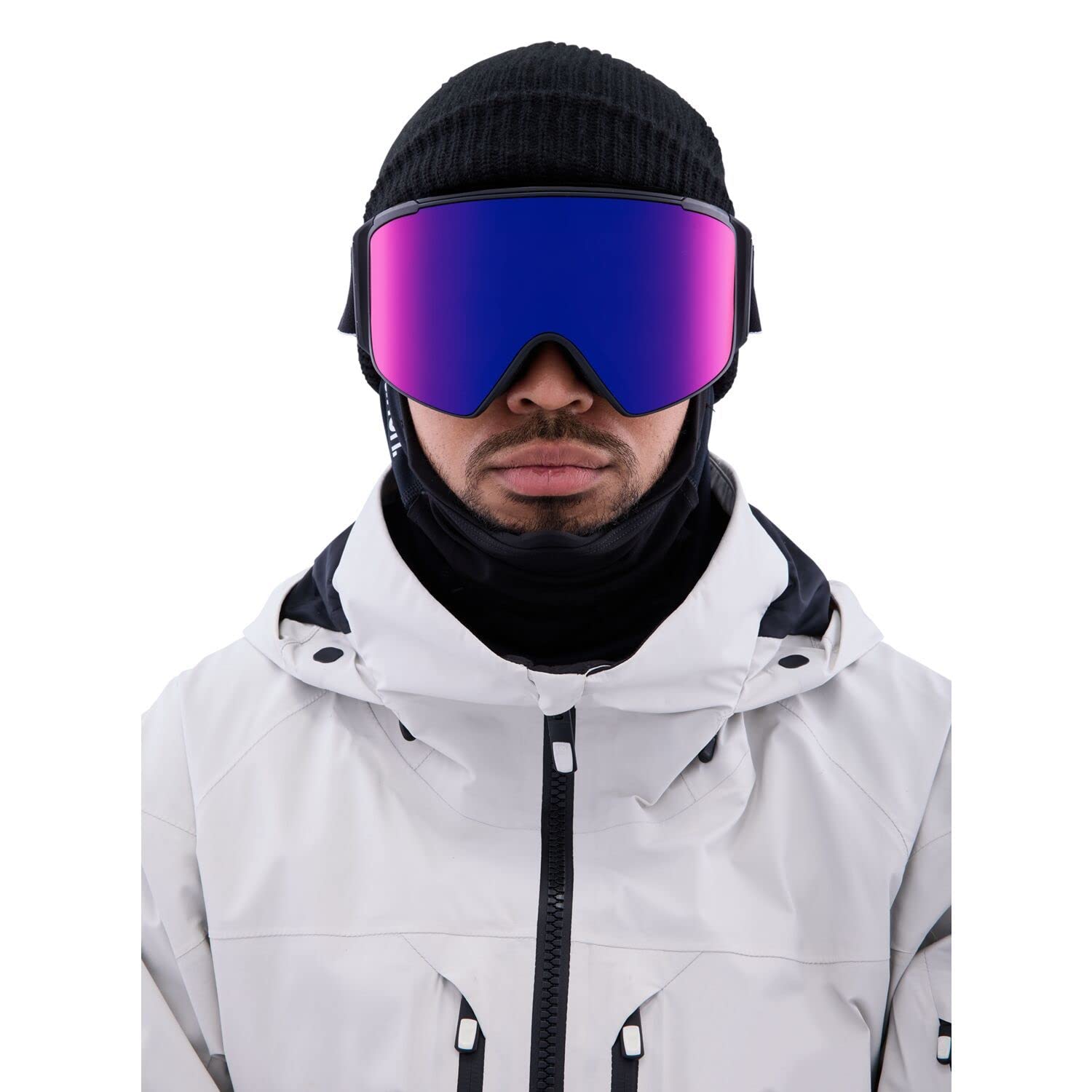 Amazon.com : Anon M4S Low Bridge Fit Goggles (Cylindrical) +
